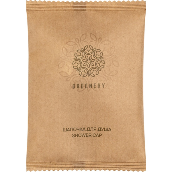 Шапочка для душа Greenery флоу-пак (300 штук в упаковке)