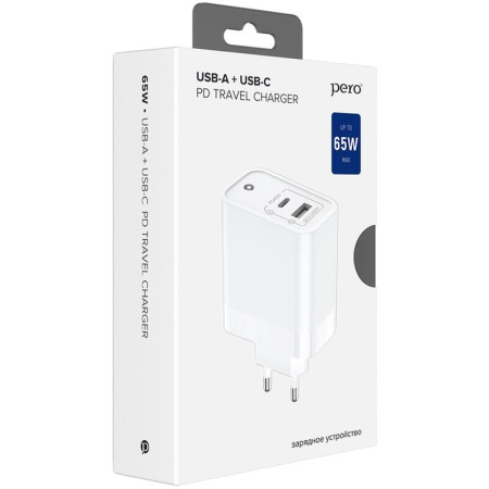 Зарядное устройство Pero TC15 65 Вт (4603768351801)