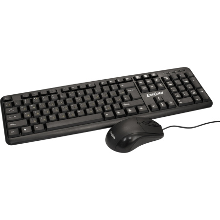 Комплект проводной клавиатура и мышь ExeGate Professional Standard Combo  MK120-OEM (EX287139RUS)