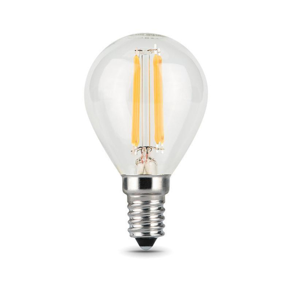 Лампа светодиодная Gauss Filament G 5Вт E14 2700К 420Лм 265В 105801105
