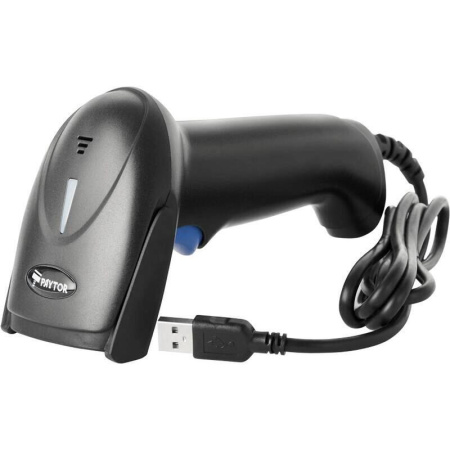 Сканер штрих-кода 2D проводной PayTor BB-2008 Lite черный без подставки
