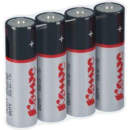 Батарейка AA пальчиковая Комус (4 штуки в упаковке)