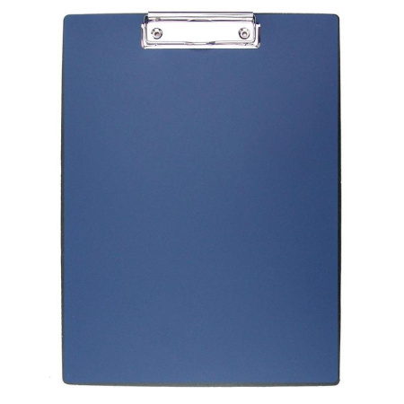 Папка-планшет Attache A4 пластиковая синяя без крышки