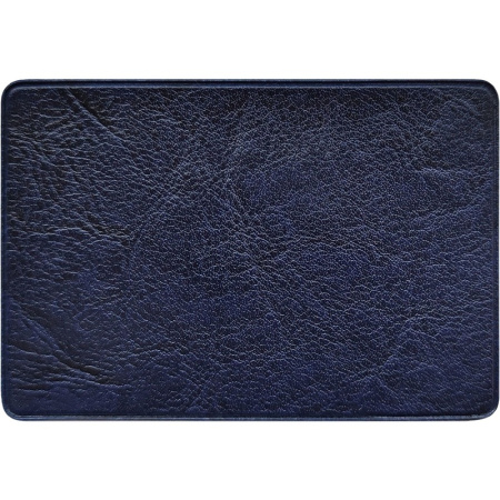 Чехол для пропуска ДПС искусственная кожа синий