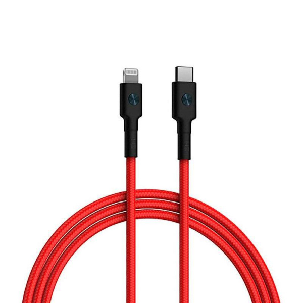 Кабель Xiaomi ZMI USB Type-C - Lightning 1 метр (AL873K Red)