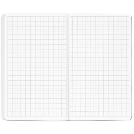 Бизнес-тетрадь Attache Bizon A5 64 листа бордовая в клетку на сшивке (125x210 мм)