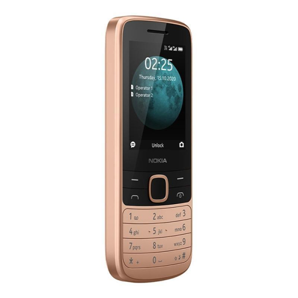 Мобильный телефон Nokia 225 DS TA-1276 песочный (16QENG01A01)