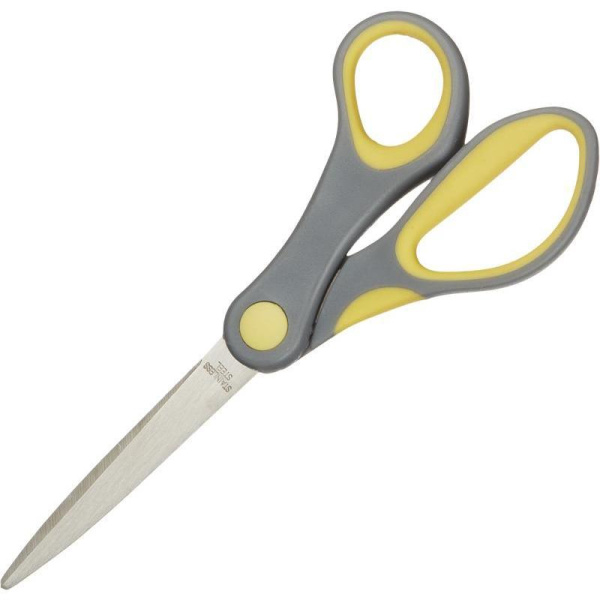 Ножницы Attache (180 мм, с пластиковыми прорезиненными эллиптическими ручками)