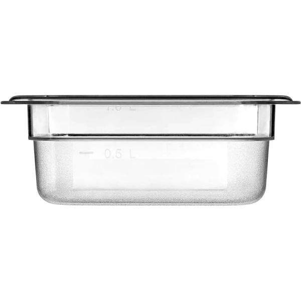 Гастроёмкость Restola GN 1/6 17.6х16.2х6.5 см 1 л поликарбонат