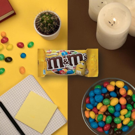 Конфеты Драже M&M`s с арахисом 45г Конфеты Драже M&M`s с арахисом 45г