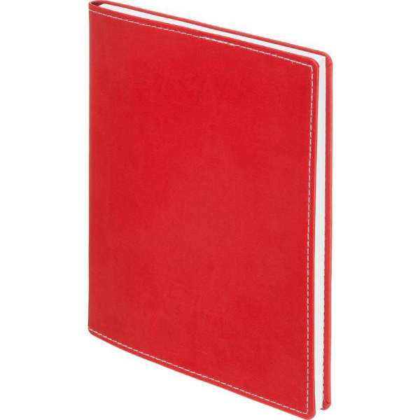 Бизнес-тетрадь Attache Клэр А5 120 листов красная в клетку на сшивке (170х215 мм)