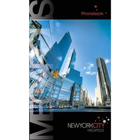 Телефонная книга Софт переплет 7БЦ с выборочным лакированием А5 80 листов в ассортименте (100х210 мм)