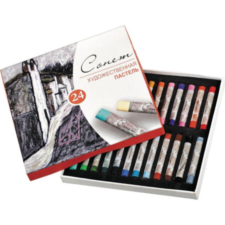 Пастель сухая Сонет 24 цвета