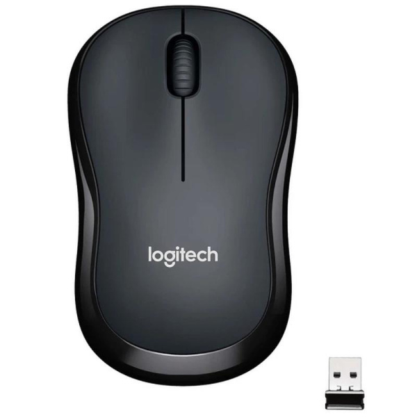 Мышь беспроводная Logitech M220 серая (910-004895)