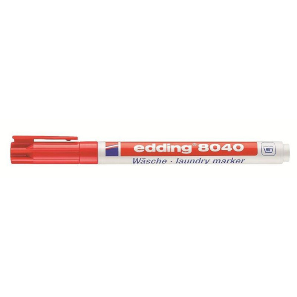 Маркер промышленный Edding E-8040/2 для белья красный (1 мм)