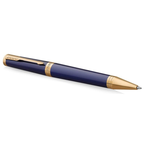Ручка шариковая Parker Ingenuity Blue GT цвет чернил черный цвет корпуса  синий (артикул производителя 2182012)