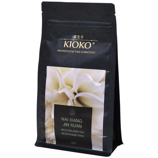 Чай Kioko Nai Xiang Jin Xuan зеленый Молочный улун 100 г