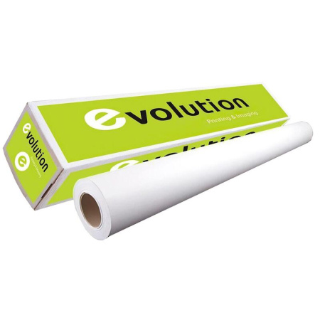 Бумага широкоформатная Evolution Premium Coated Paper (140 г/кв.м, длина  30 м, ширина 610 мм, диаметр втулки 50.8 мм)