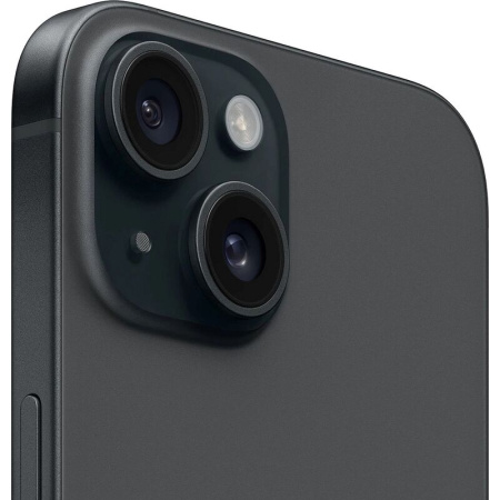 Смартфон Apple iPhone 15 A3090 128 ГБ черный (MTP03HN/A) Смартфон Apple iPhone 15 A3090 128 ГБ черный (MTP03HN/A)
