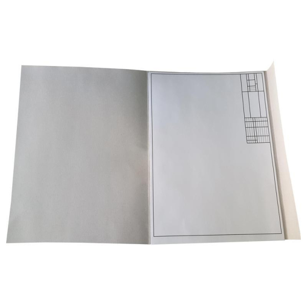 Папка для черчения Альт А3 7 листов с горизонтальным штампом