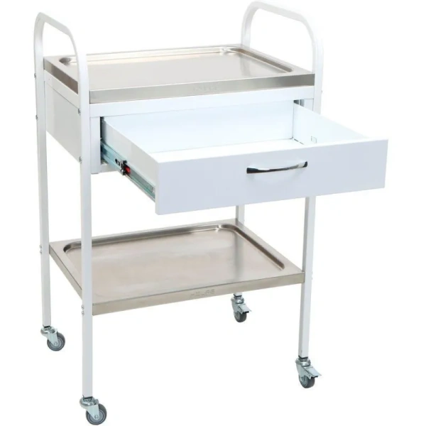 Стол медицинский Hilfe МД SM 1 манипуляционный (белый, 600х430х960 мм)