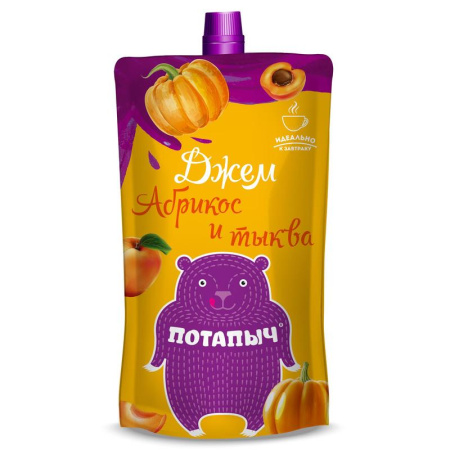 Джем Потапыч абрикос и тыква 300 г