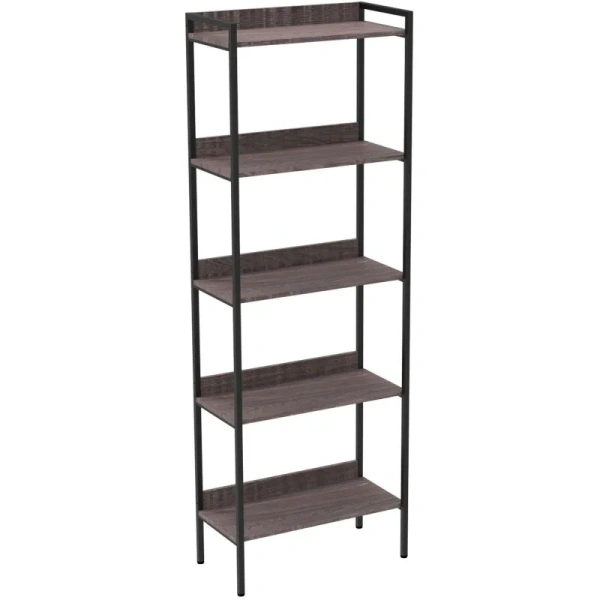 Стеллаж Комус Онега-10 (ясень анкор темный, 675х337х1950/1960)