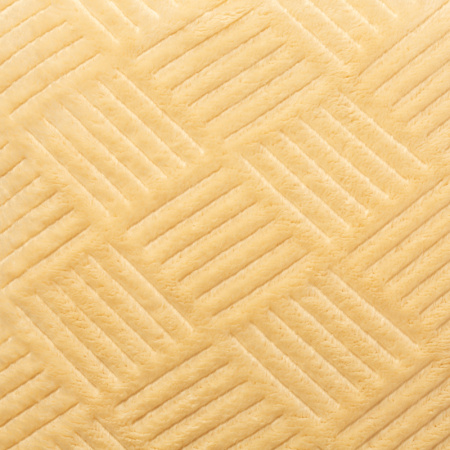 Плед Luscan микрофибра 200х220 см бежевый фактурный