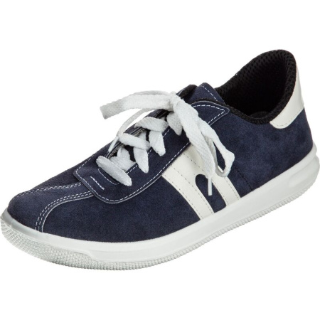 Кроссовки рабочие ПУ из кожевенного велюра синие размер 39