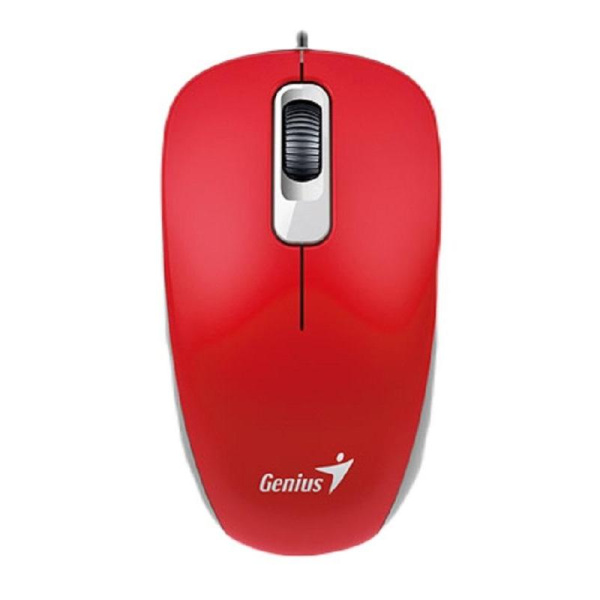 Мышь компьютерная Genius DX-110 красная (31010009403)