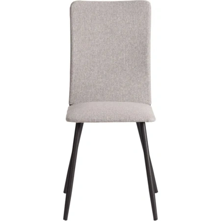 Стул обеденный Комус Мебель Fabbi серо-бежевый (ткань, металл)