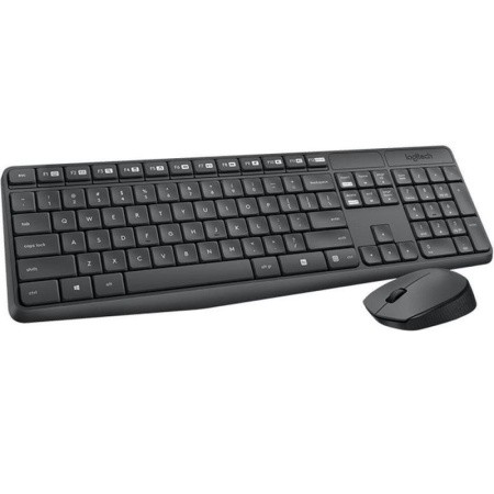 Набор клавиатура+мышь Logitech MK235 (920-007948) Wireless/Grey
