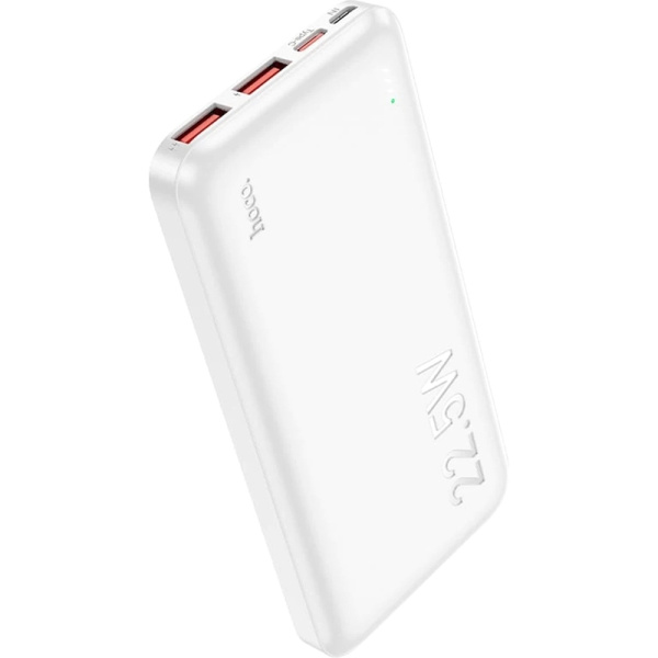 Внешний аккумулятор (power bank) Hoco J101 Astute 10000 мАч белый (J101  ASTUTE WHITE)