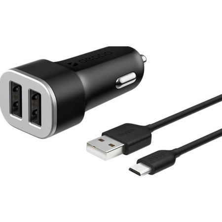 Зарядное устройство Deppa с кабелем micro USB (11283)