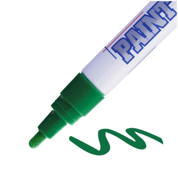 Маркер промышленный MunHwa для универсальной маркировки зеленый (4 мм)