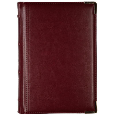 Ежедневник полудатированный Bruno Visconti Boss искусственная кожа A5+ 208 листов бордовый (145х217 мм) (артикул производителя 3-404/270) Ежедневник полудатированный Bruno Visconti Boss искусственная кожа A5+ 208 листов бордовый (145х217 мм) (артикул производителя 3-404/270)