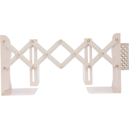 Подставка для книг Комус Класс металлическая бежевая