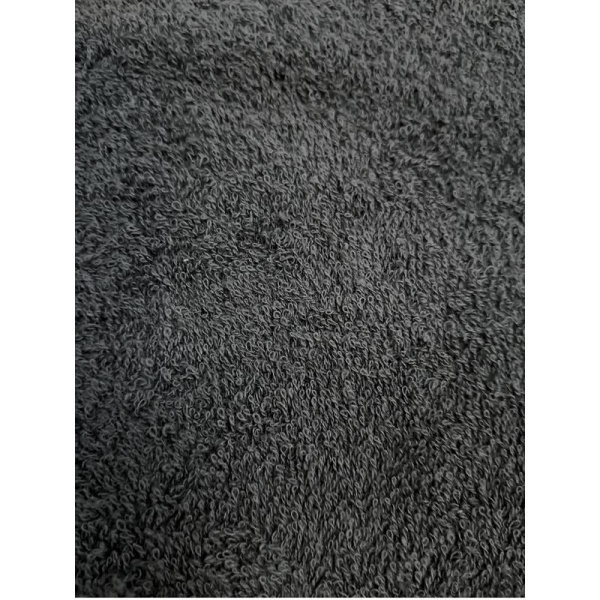 Полотенце махровое 30х70 см 360 г/кв.м темно-серое