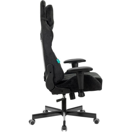 Кресло игровое Zombie Viking Knight Fabric черное (ткань, металл) Кресло игровое Zombie Viking Knight Fabric черное (ткань, металл)