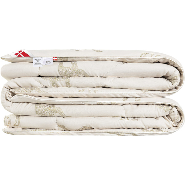 Одеяло 1.5-спальное Dome Camel Soft 140x205 см стеганое с кантом бежевое