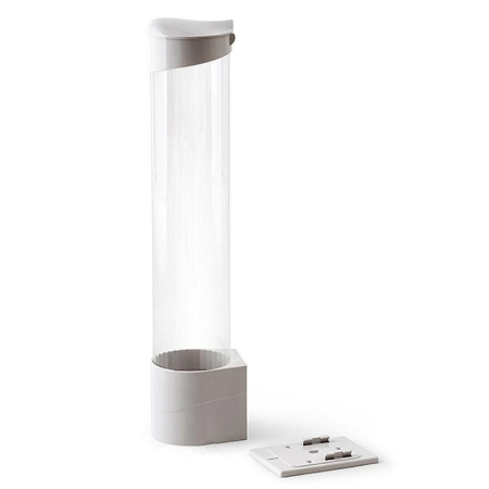 Держатель стаканов для кулера белый на магните