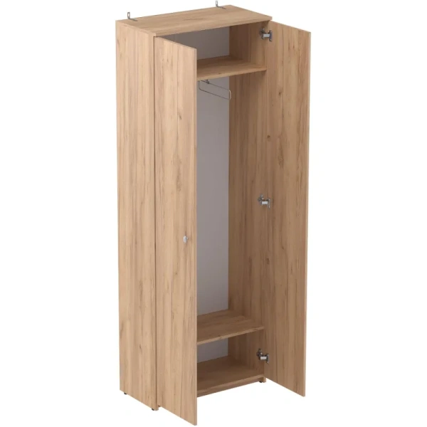 Шкаф для одежды Easy Оптима LT (дуб крафт золотой, 702х367х1997 мм)