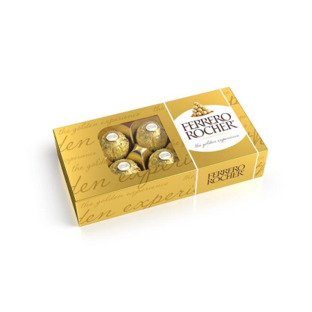 Шоколадные конфеты Ferrero Rocher с лесным орехом 75 г Шоколадные конфеты Ferrero Rocher с лесным орехом 75 г