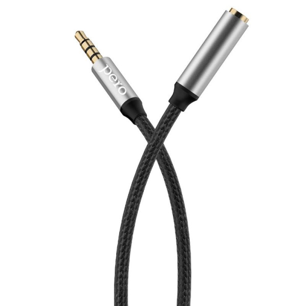 Кабель Pero mini jack 3.5 mm - mini jack 3.5 mm (4603768351030)