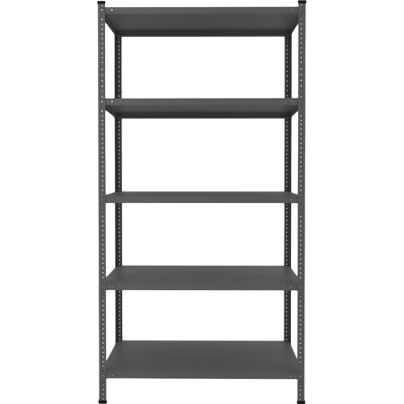 Стеллаж металлический Everest антрацит (5 полок, 1000х500х2000 мм)