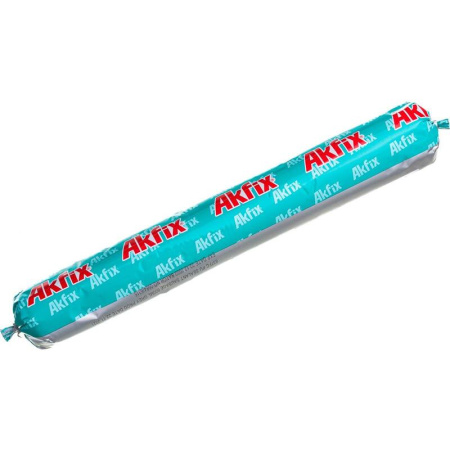 Герметик полиуретановый Akfix 637FC универсальный быстросохнущий серый  600 мл