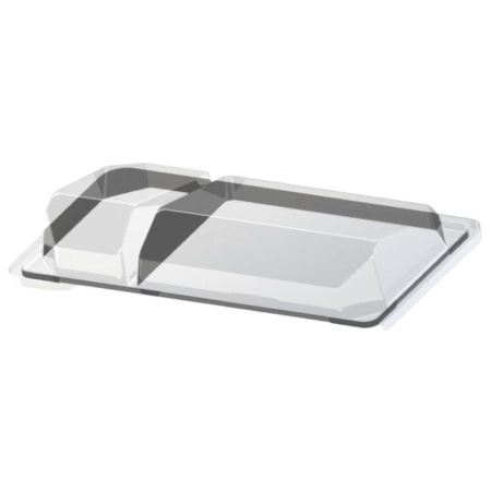 Крышка для контейнера Кадо-Прим КД 011 прозрачная (220х148 мм 540 штук в  упаковке)