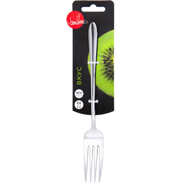 Вилка столовая Home Queen Вкус (77220) 20.4 см нержавеющая сталь (2  штуки в упаковке)