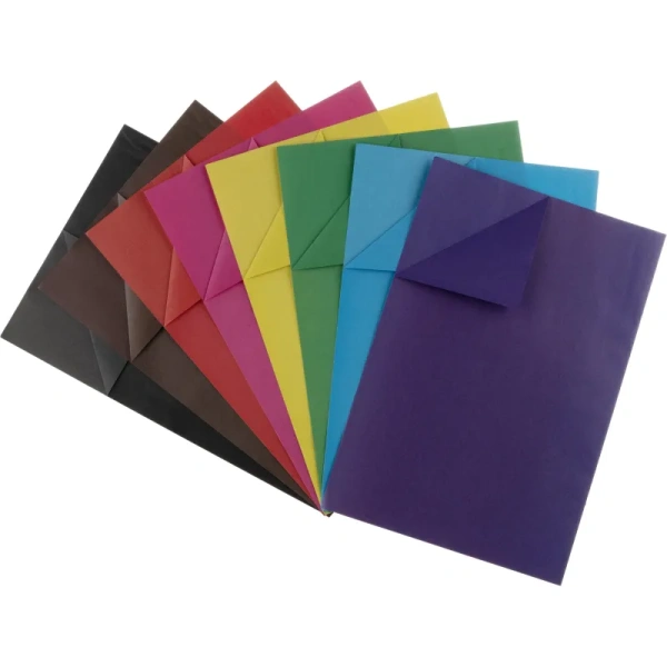 Бумага цветная Аниме (290х195 мм, 16 листов, 8 цветов)