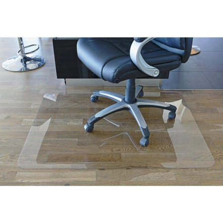 Коврик напольный для паркета/ламината Clear прозрачный (прямоугольный, поликарбонат, 1000x1200 мм)